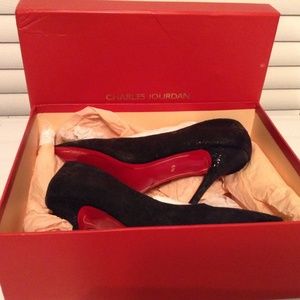 Charles Jourdan Paris   Leather Pumps 6